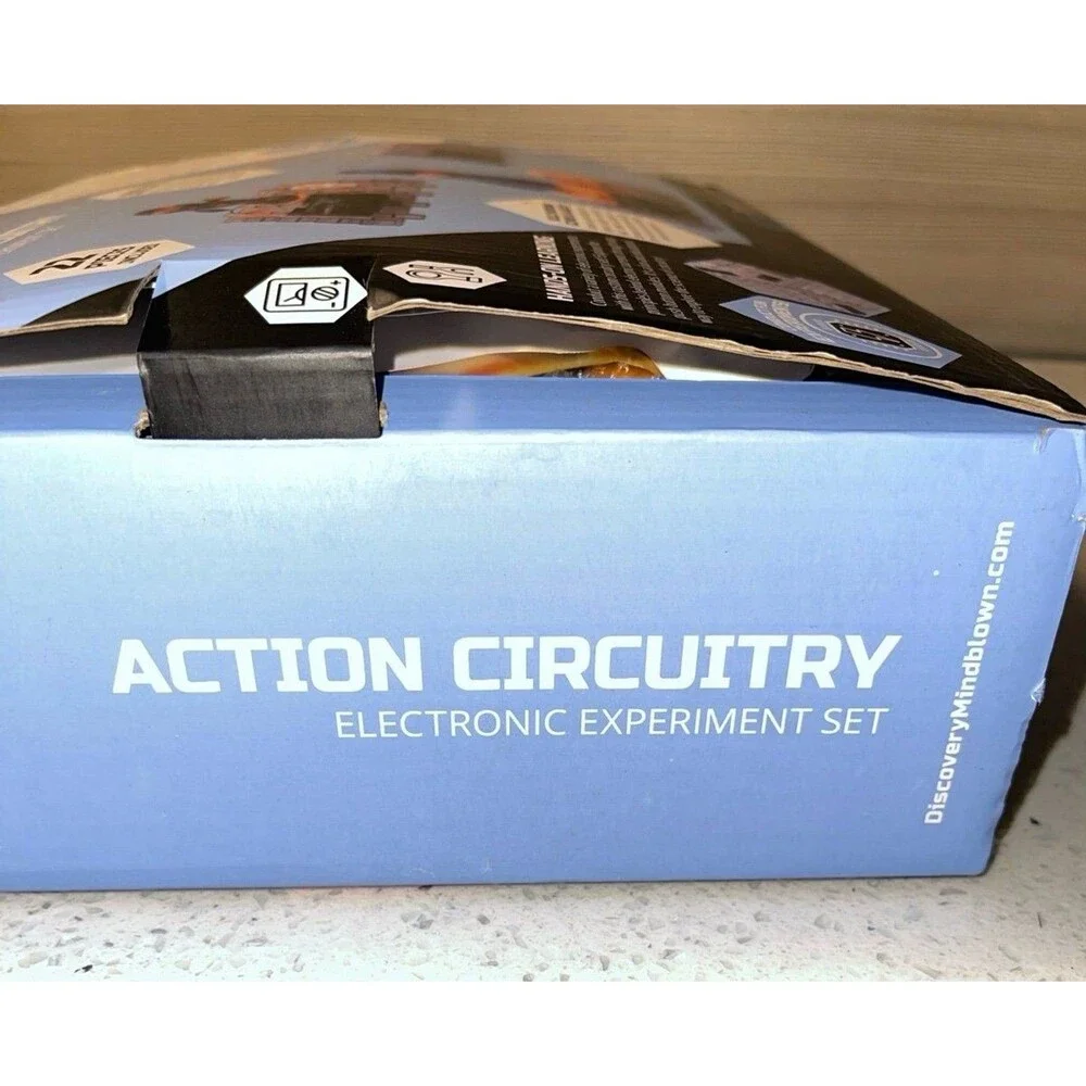 Discovery #MINDBLOWN Action Circuitry Electronic STEM Science Kit 6 Projects‎